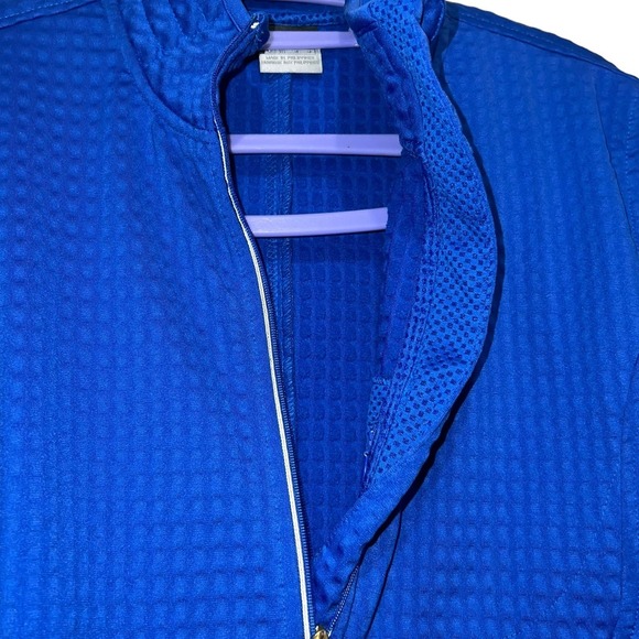 Nike Sphere Thermal Women's Size Medium Running Jacket Blue Quarter Zip - Picture 7 of 10